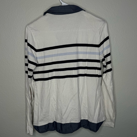Tommy Hilfiger Striped Long Sleeve Size Medium - Picture 2 of 3